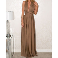 Load image into Gallery viewer, Sexy Women Multiway Wrap Convertible Boho Maxi Dress