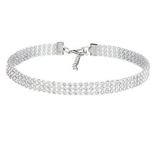 Load image into Gallery viewer, NEW Crystal Rhinestone Choker Necklace Women