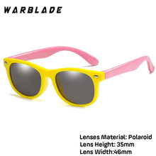 Load image into Gallery viewer, WarBlade New Kids Polarized Sunglasses TR90 Boys Girls Sun Glasses Silicone Safety Glasses Gift For Children Baby UV400 Eyewear