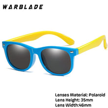 Load image into Gallery viewer, WarBlade New Kids Polarized Sunglasses TR90 Boys Girls Sun Glasses Silicone Safety Glasses Gift For Children Baby UV400 Eyewear
