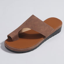 Load image into Gallery viewer, Women PU Leather Shoes Comfy Platform