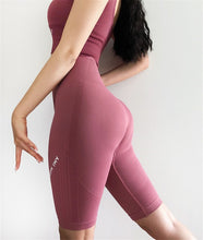 Load image into Gallery viewer, Women's Seamless Sports Leggings with Tummy Control