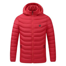 Load image into Gallery viewer, Aiwetin Men Winter Warm USB Smart Thermostat Heating Waterproof Jackets