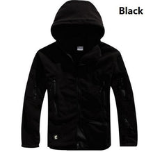 Load image into Gallery viewer, Men Winter Thermal Fleece US Military Tactical Jacket Outdoors Sports Hooded Coat Hiking Hunting Combat Camping Army Soft Shell