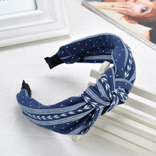 Load image into Gallery viewer, Wide Top Knot Hair Bands For Women