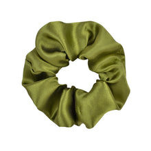 Load image into Gallery viewer, Women Silk Scrunchie Elastic Handmade Multicolor