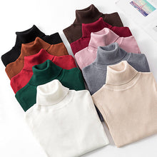 Load image into Gallery viewer, Sweater Pullover Turtlenecks