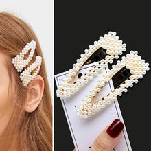 Load image into Gallery viewer, Handmade Pearls Hair Clips for Women Fashion