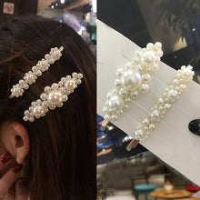 Load image into Gallery viewer, Handmade Pearls Hair Clips for Women Fashion