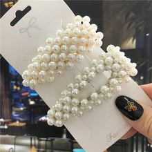 Load image into Gallery viewer, Handmade Pearls Hair Clips for Women Fashion