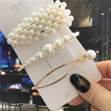 Load image into Gallery viewer, Handmade Pearls Hair Clips for Women Fashion