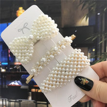 Load image into Gallery viewer, Handmade Pearls Hair Clips for Women Fashion