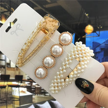 Load image into Gallery viewer, Handmade Pearls Hair Clips for Women Fashion