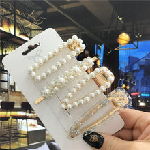Load image into Gallery viewer, Handmade Pearls Hair Clips for Women Fashion