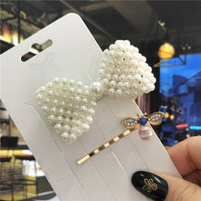 Load image into Gallery viewer, Handmade Pearls Hair Clips for Women Fashion