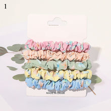 Load image into Gallery viewer, Scrunchies Hair Ring Candy Color Ties