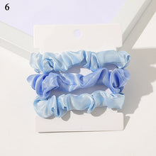Load image into Gallery viewer, Scrunchies Hair Ring Candy Color Ties