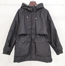 Load image into Gallery viewer, Natural Fur Hooded 90% White Duck Down Coat