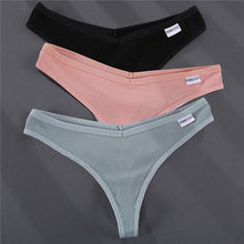 Load image into Gallery viewer, Cotton G-string Panties