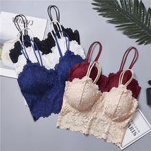 Load image into Gallery viewer, New Arrival Women Push Up Wireless Lace Bra Plus Size Lingerie Full Cup