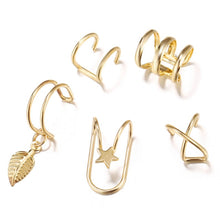Load image into Gallery viewer, Fashion Gold Leaf Clip Earring For Women Without Piercing