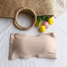 Load image into Gallery viewer, New One Piece Seamless Tube Tops Invisible Bra Strapless