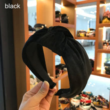 Load image into Gallery viewer, Wide Top Knot Hair Bands For Women