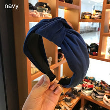 Load image into Gallery viewer, Wide Top Knot Hair Bands For Women