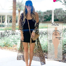 Load image into Gallery viewer, Embroidery Kaftan Tunic Cover up Swimsuit