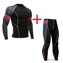 Load image into Gallery viewer, Men Thermal underwear winter long johns Quick dry