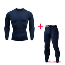 Load image into Gallery viewer, Men Thermal underwear winter long johns Quick dry
