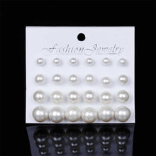 Load image into Gallery viewer, EN 12 Pairs Flower Women'S Earrings Set