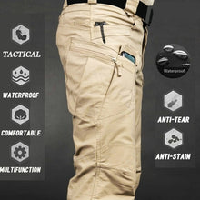 Load image into Gallery viewer, Mens Camouflage Cargo Pants Elastic Multiple Pocket