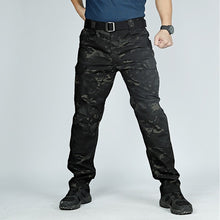 Load image into Gallery viewer, Mens Camouflage Cargo Pants Elastic Multiple Pocket