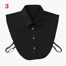 Load image into Gallery viewer, New Women Cotton Lace Fake Collar Blouse Detachable