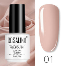 Load image into Gallery viewer, ROSALIND Gel Polish Set Manicure for Nails Semi Permanent Vernis top coat UV LED Gel Varnish Soak Off Nail Art Gel Nail Polish
