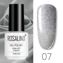 Load image into Gallery viewer, ROSALIND Gel Polish Set Manicure for Nails Semi Permanent Vernis top coat UV LED Gel Varnish Soak Off Nail Art Gel Nail Polish