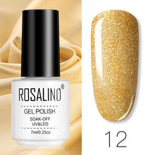 Load image into Gallery viewer, ROSALIND Gel Polish Set Manicure for Nails Semi Permanent Vernis top coat UV LED Gel Varnish Soak Off Nail Art Gel Nail Polish