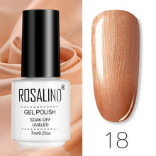 Load image into Gallery viewer, ROSALIND Gel Polish Set Manicure for Nails Semi Permanent Vernis top coat UV LED Gel Varnish Soak Off Nail Art Gel Nail Polish