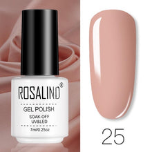 Load image into Gallery viewer, ROSALIND Gel Polish Set Manicure for Nails Semi Permanent Vernis top coat UV LED Gel Varnish Soak Off Nail Art Gel Nail Polish