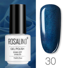 Load image into Gallery viewer, ROSALIND Gel Polish Set Manicure for Nails Semi Permanent Vernis top coat UV LED Gel Varnish Soak Off Nail Art Gel Nail Polish