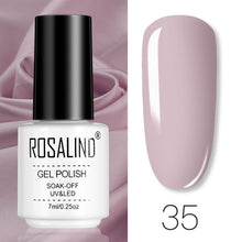Load image into Gallery viewer, ROSALIND Gel Polish Set Manicure for Nails Semi Permanent Vernis top coat UV LED Gel Varnish Soak Off Nail Art Gel Nail Polish