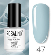 Load image into Gallery viewer, ROSALIND Gel Polish Set Manicure for Nails Semi Permanent Vernis top coat UV LED Gel Varnish Soak Off Nail Art Gel Nail Polish