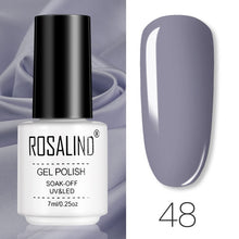 Load image into Gallery viewer, ROSALIND Gel Polish Set Manicure for Nails Semi Permanent Vernis top coat UV LED Gel Varnish Soak Off Nail Art Gel Nail Polish