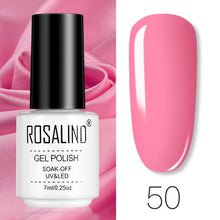 Load image into Gallery viewer, ROSALIND Gel Polish Set Manicure for Nails Semi Permanent Vernis top coat UV LED Gel Varnish Soak Off Nail Art Gel Nail Polish