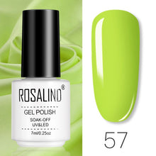 Load image into Gallery viewer, ROSALIND Gel Polish Set Manicure for Nails Semi Permanent Vernis top coat UV LED Gel Varnish Soak Off Nail Art Gel Nail Polish