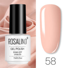 Load image into Gallery viewer, ROSALIND Gel Polish Set Manicure for Nails Semi Permanent Vernis top coat UV LED Gel Varnish Soak Off Nail Art Gel Nail Polish