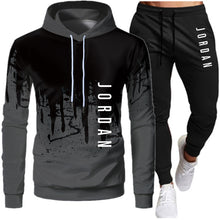 Load image into Gallery viewer, Casual Men Sets Clothing Fashion Tracksuit Hoodies Sportswear