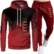 Load image into Gallery viewer, Casual Men Sets Clothing Fashion Tracksuit Hoodies Sportswear