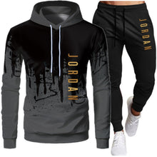 Load image into Gallery viewer, Casual Men Sets Clothing Fashion Tracksuit Hoodies Sportswear
